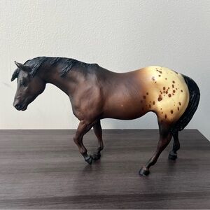Vintage Traditional Breyer Indian Pony #174 Dark Bay Appaloosa 1973-1984